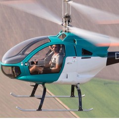 民用共軸雙槳直升機 飛機實驗器材